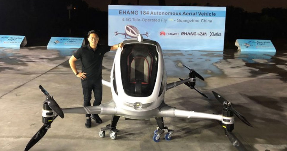 World´s first drone taxi